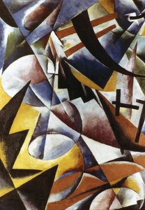 绘画建筑（1920）绘画由Lyubov Popova（1889年 -  1924年）。 作者 不明